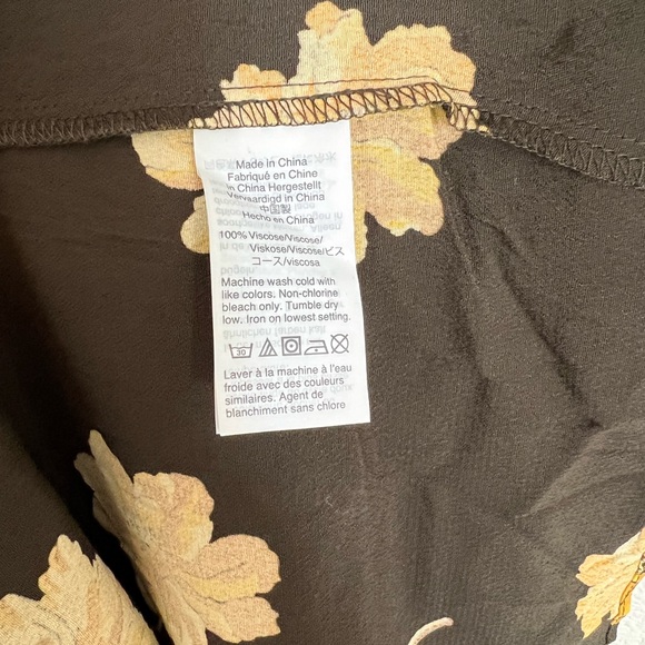 Madewell Button-Front Tier Dress in Fall Flowers - Picture 14 of 15